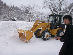 ここは、雪国ぃ