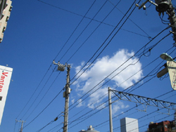 素晴らしい青空