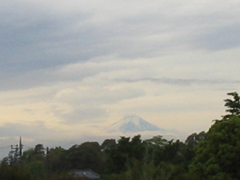 富士山だ